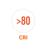 CRI > 80