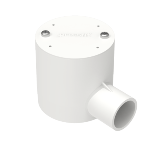 Deep Junction Boxes With Lid 1 Way 25mm White