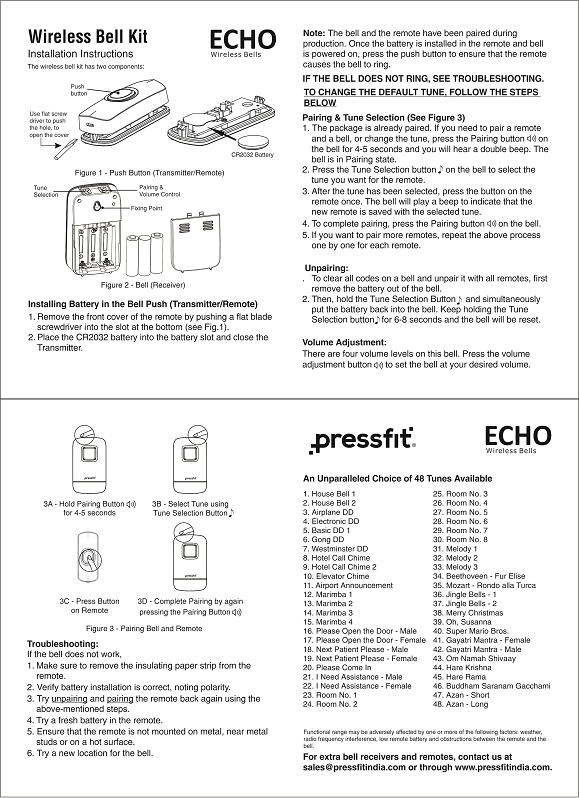 ECHO NEW-4 instruction manual