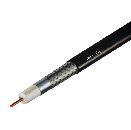 Press Fit RG6 CoAxial Cables