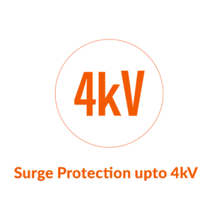 Surge Protection upto 4kv