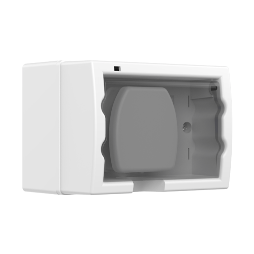 camper ac box with plug