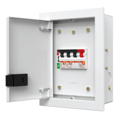 gold spn distribution board 6 way open side 1