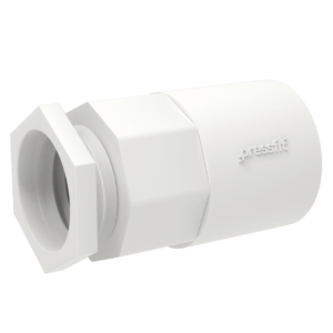 female bush adapter white