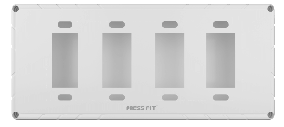 Reliable PVC Gang Boxes At Best Price Press Fit Manufacturer