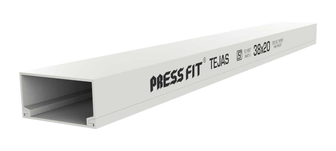 Leading PVC CasingCapping and Wire Ducting In India Press Fit